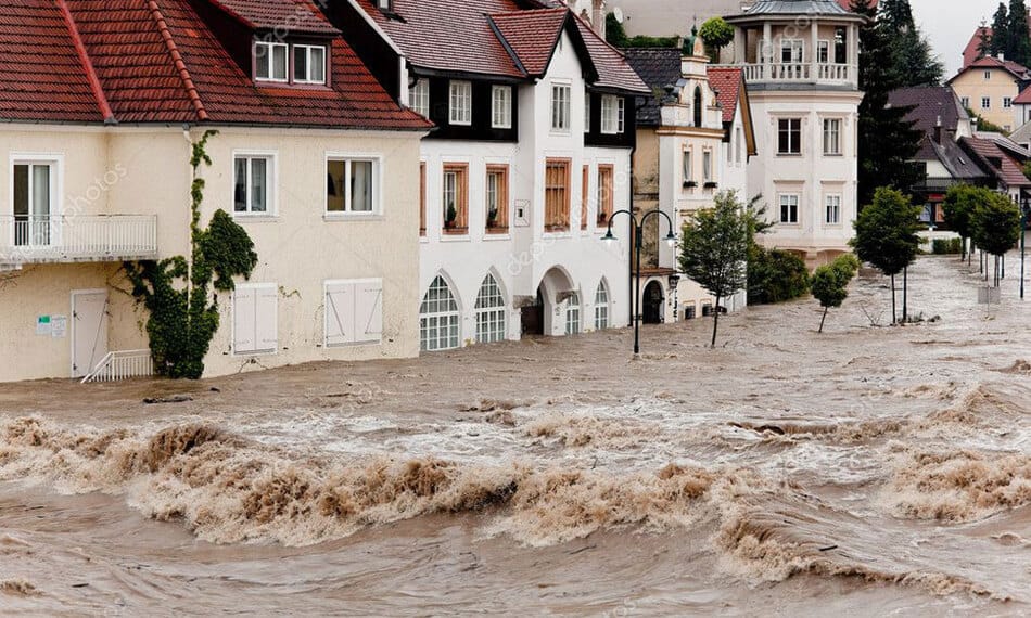 Hochwasserrisikogebiete Deutschland