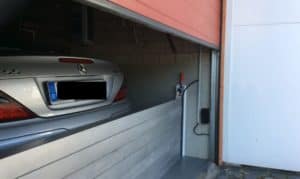 Wassersperre Garage