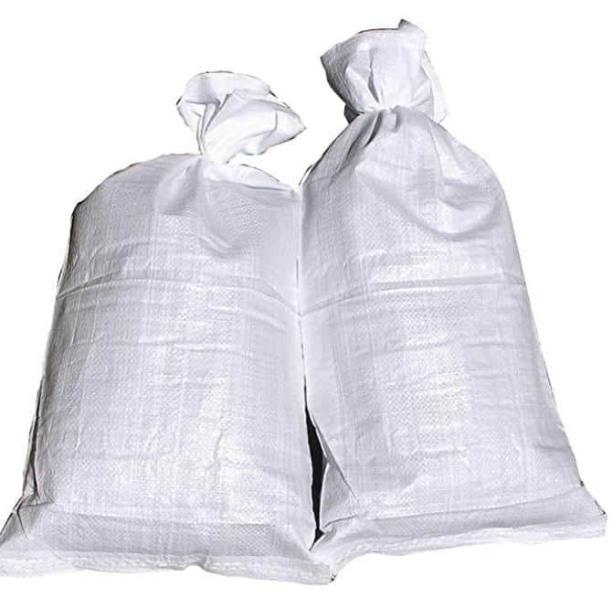 50 Hochwasser Sandsäcke PP Sandsack Hochwassersack weiß online kaufen, 24,99